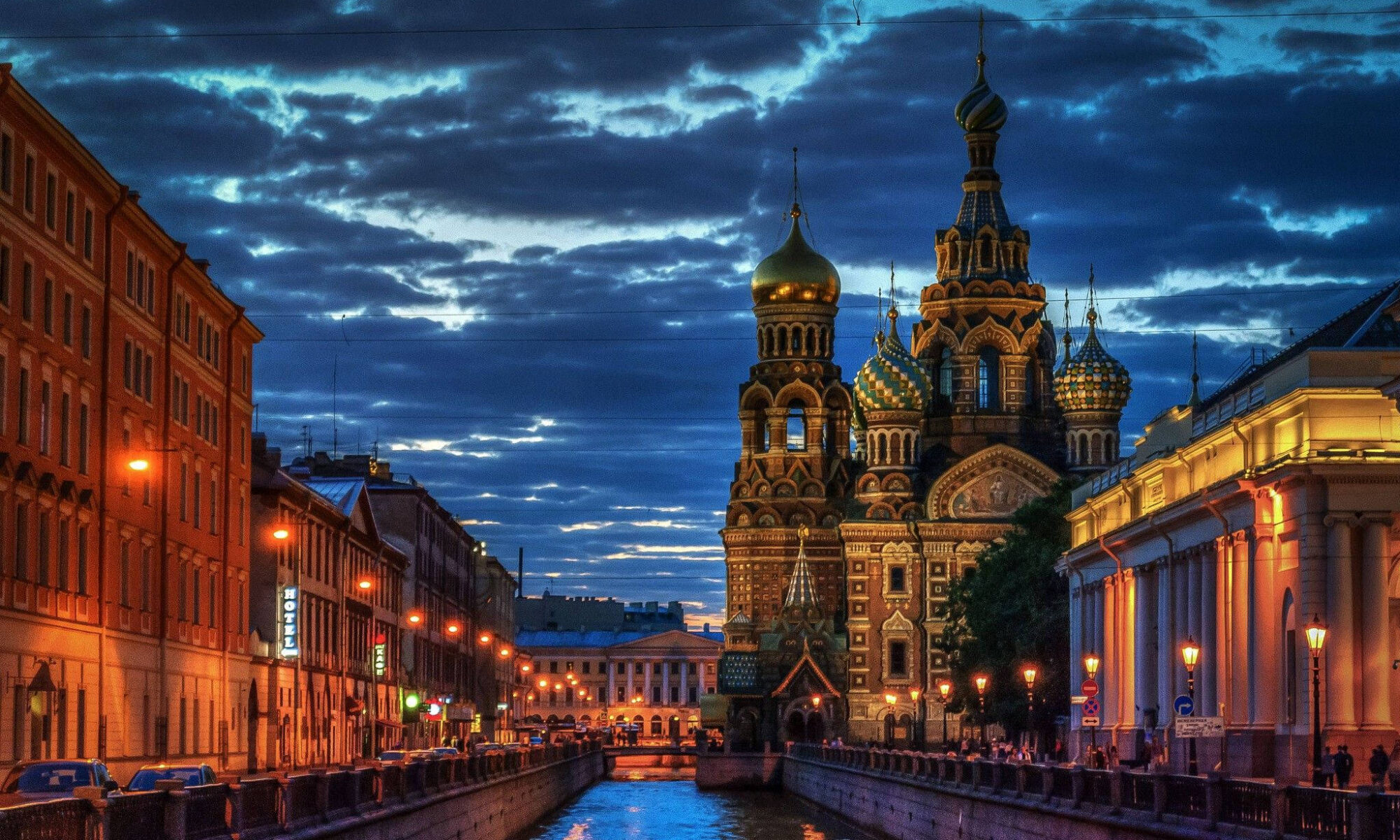 Vintage Structures in Saint Petersburg
